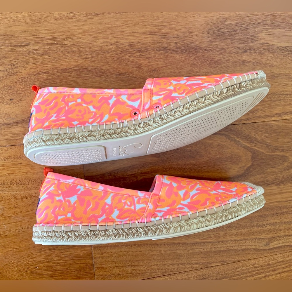 NEW Vinyard Vines Seastar Beachcomber Espadrille Water Sandals Summer Blooms, 8 - Picture 6 of 11